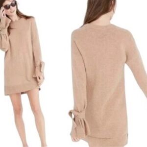 Madewell Cozy Tan Knit Sweater